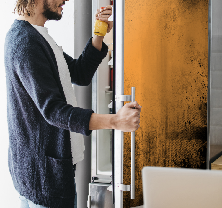 Sticker frigo texture grunge - TenStickers