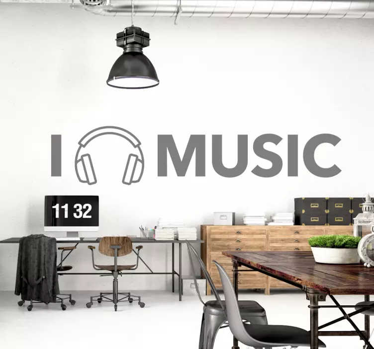 i love music - TenStickers