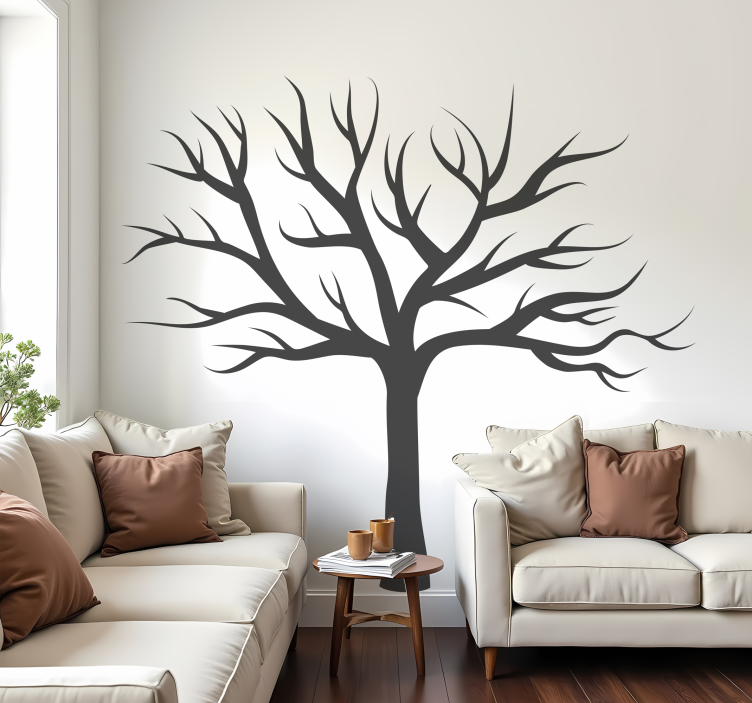 Sticker arbre sans feuilles - TenStickers