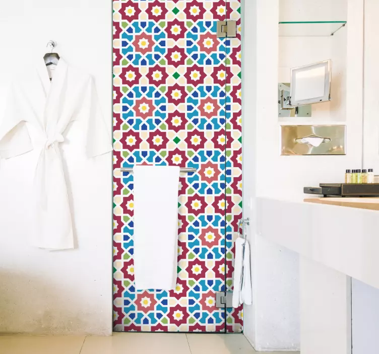 Sticker carrelage oriental - TenStickers