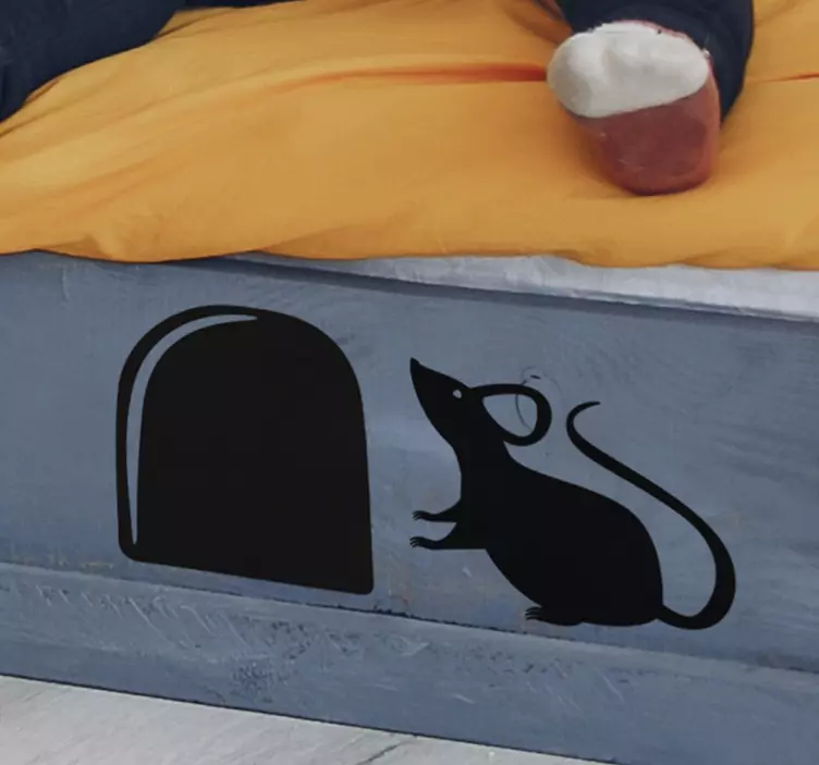 Sticker Chambre Enfant Petite Souris - TenStickers