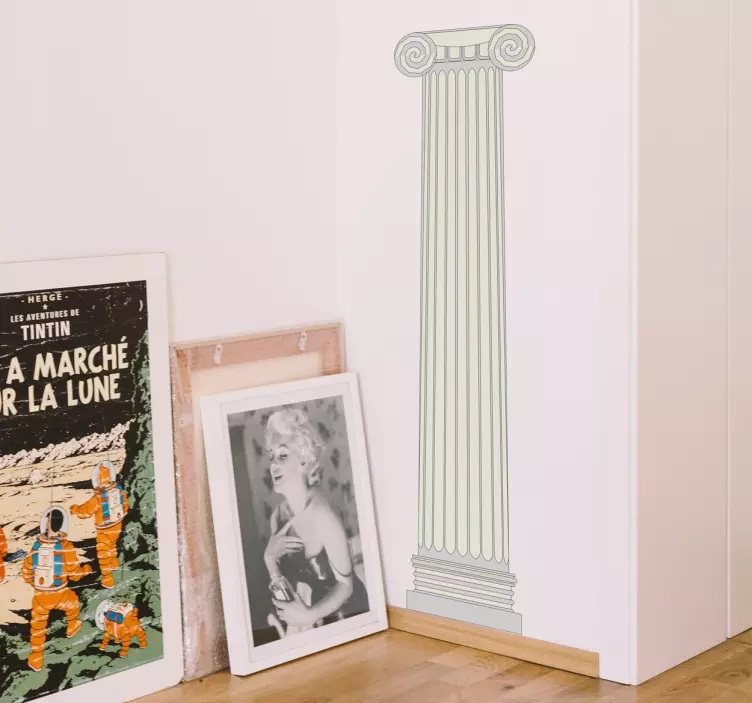 Sticker colonne grecque - TenStickers