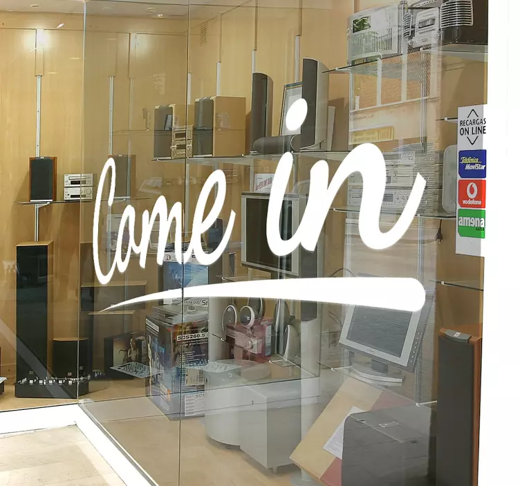 Sticker come in - TenStickers