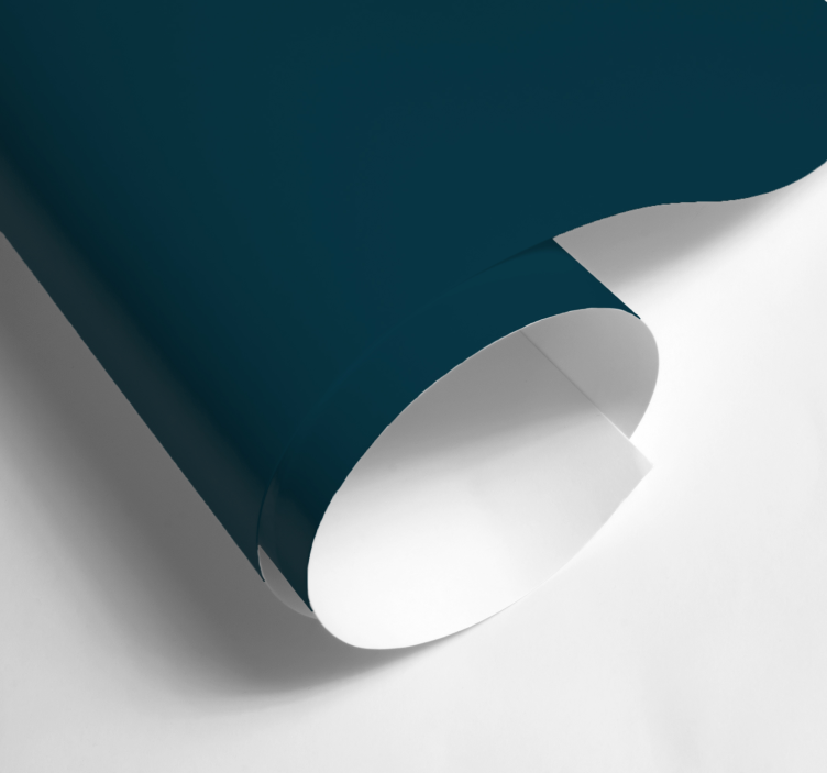 Sticker couleur uni bleu foncé mat - TenStickers