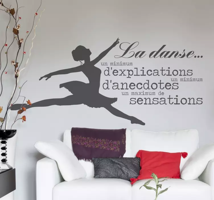 Sticker danse Maurice Béjart - TenStickers