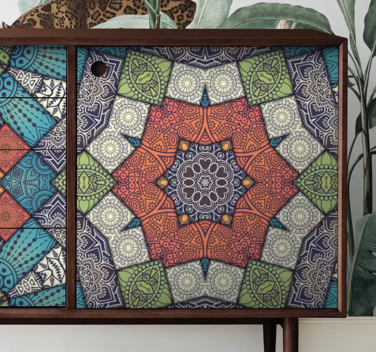 Adhésif meuble configuration animée - TenStickers