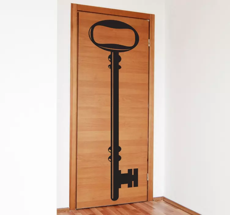 Sticker décoratif clé - TenStickers