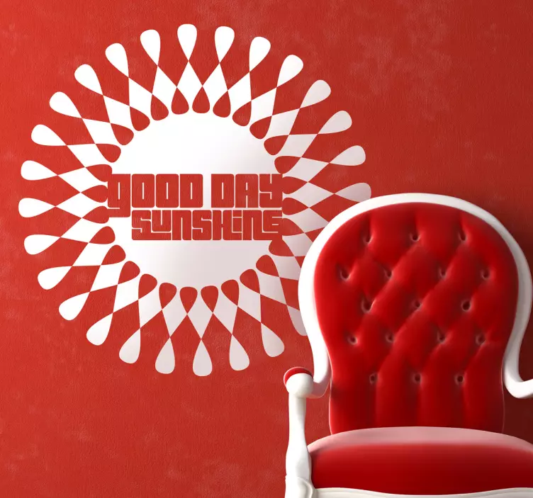 Sticker décoratif Good Day Sunshine - TenStickers