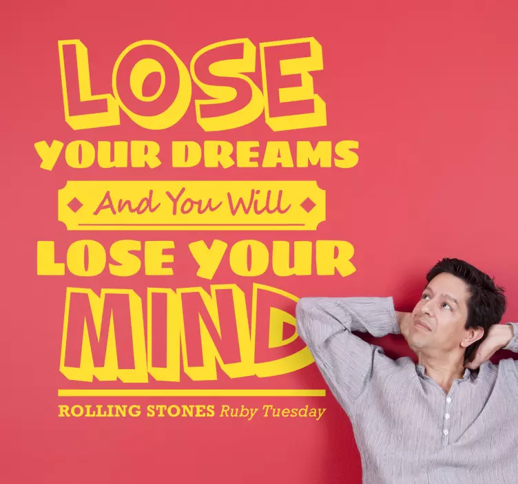 Sticker décoratif Ruby Tuesday - TenStickers