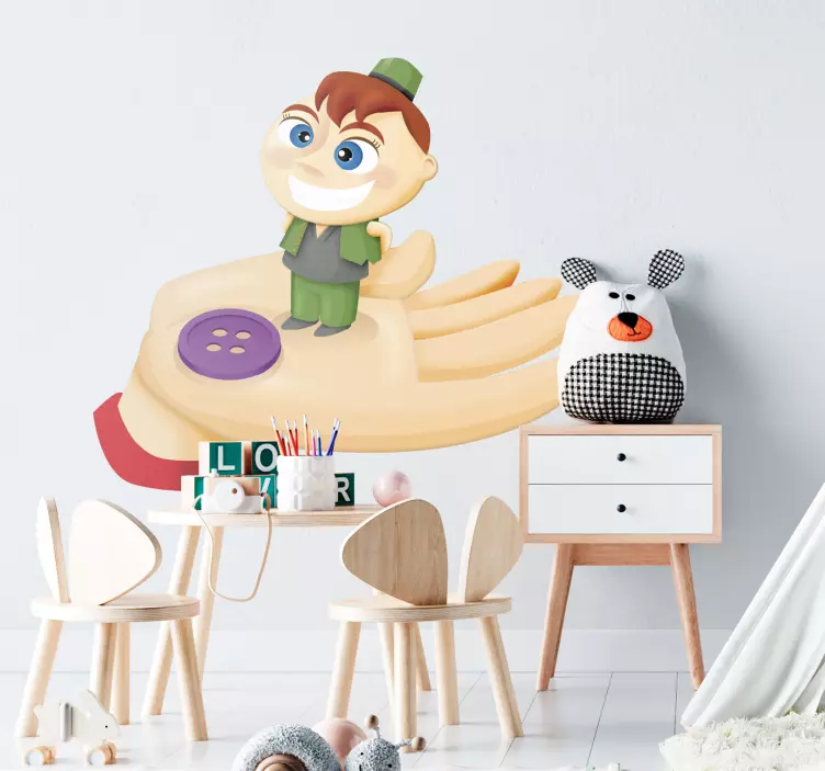 Sticker enfant Petit Poucet - TenStickers