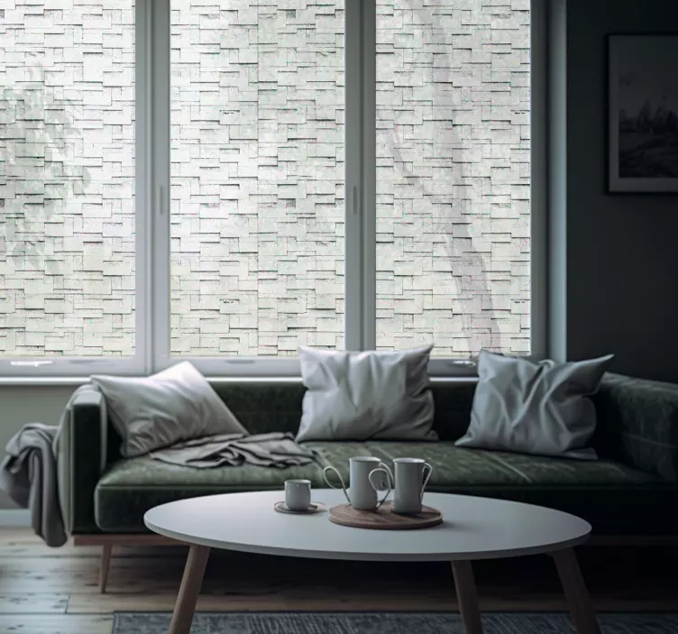 Sticker vitre texture translucide - TenStickers