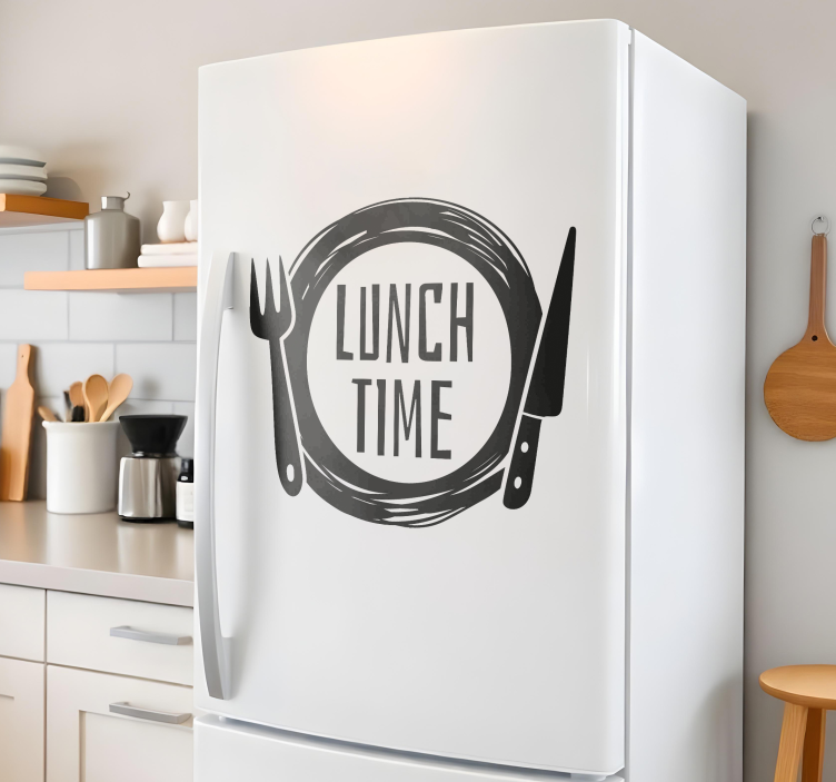 Sticker frigo bon appétit - TenStickers