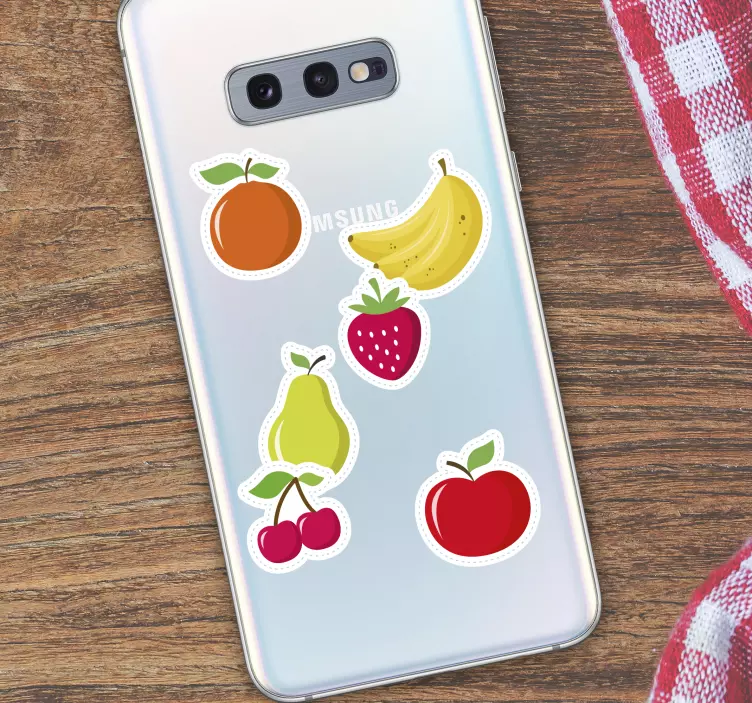Sticker Fruit Set de Fruits - TenStickers
