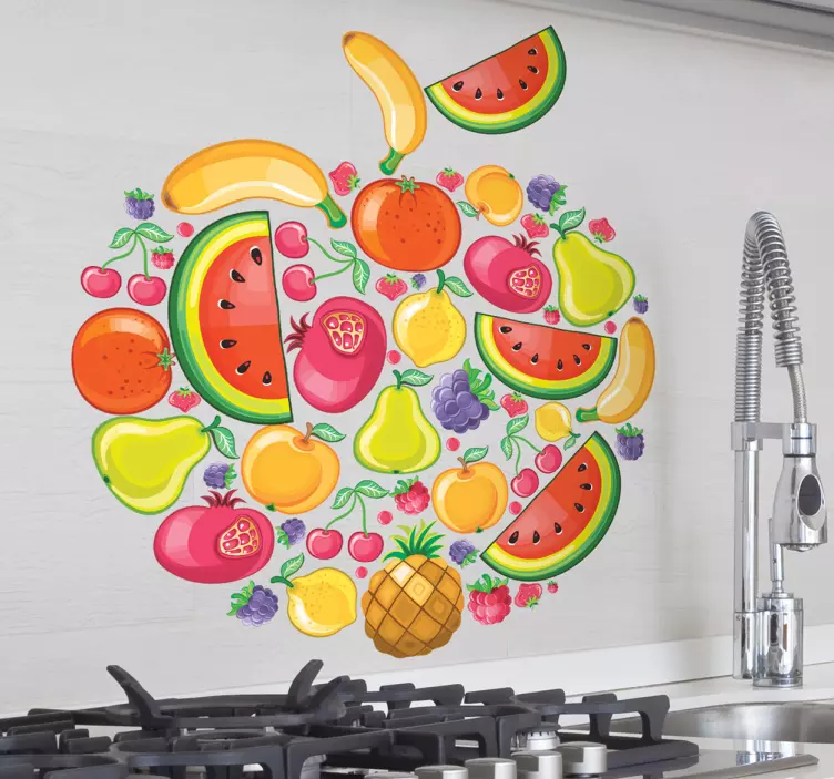Sticker fruits divers - TenStickers