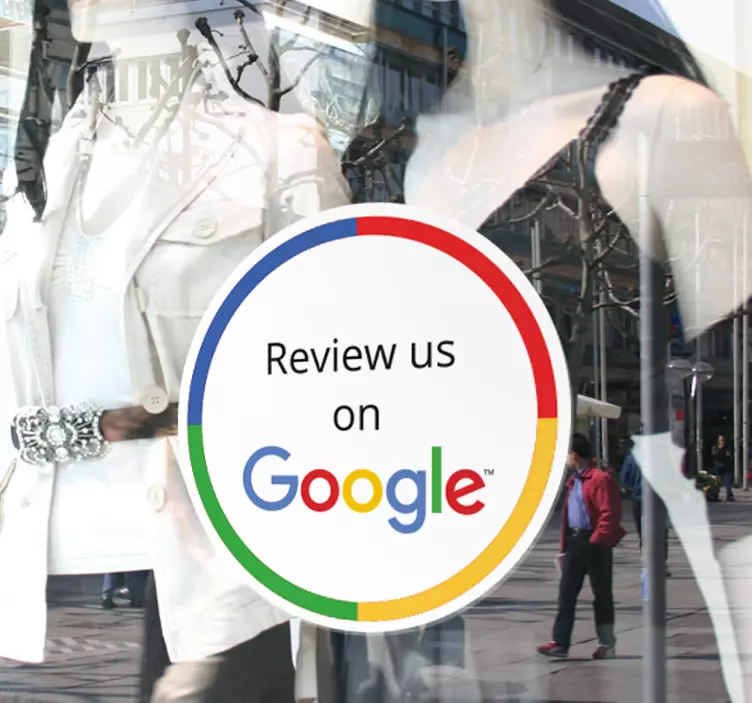 Sticker google review - TenStickers