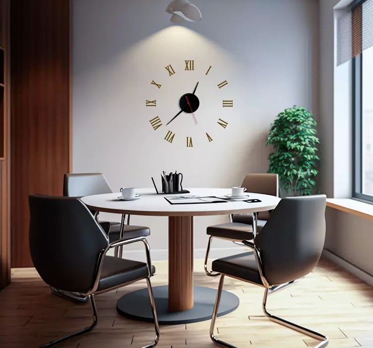 Sticker horloge iJe - TenStickers