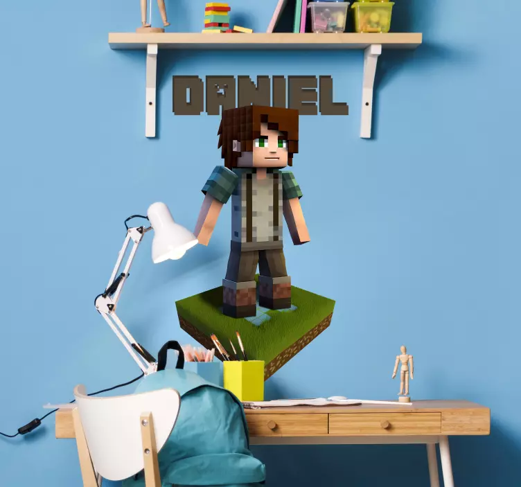 Autocollant Jeux Vidéo Personnage de jeu vidéo - TenStickers