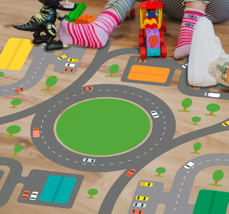 Sticker Jeux de Voitures - TenStickers