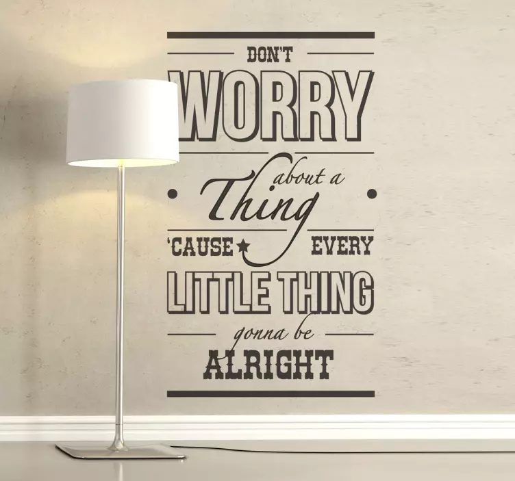 Sticker mural three little birds - TenStickers