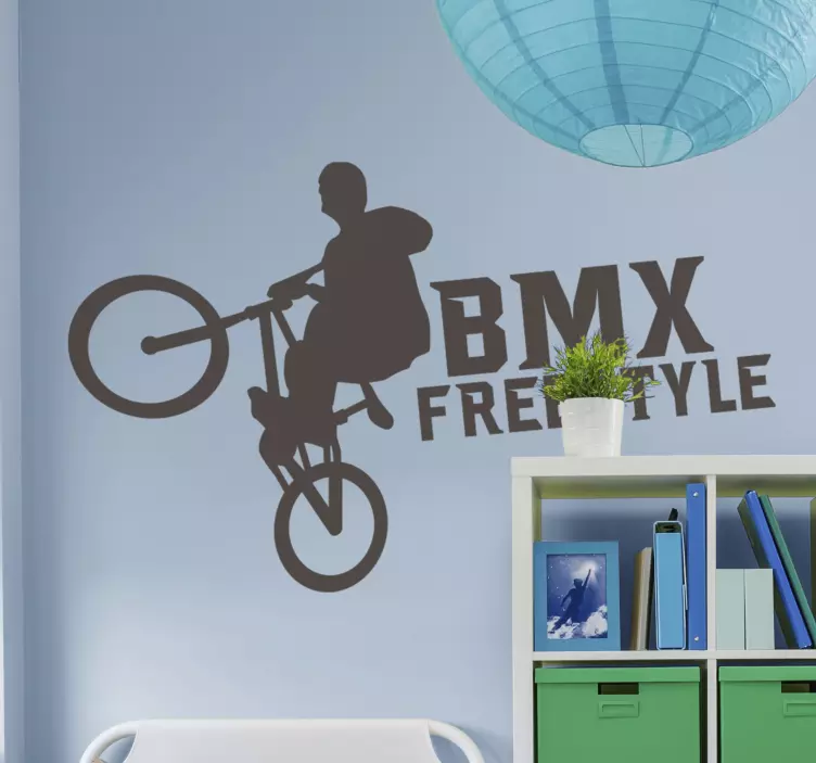 Décalcomanie cyclisme bmx freestyle - TenStickers