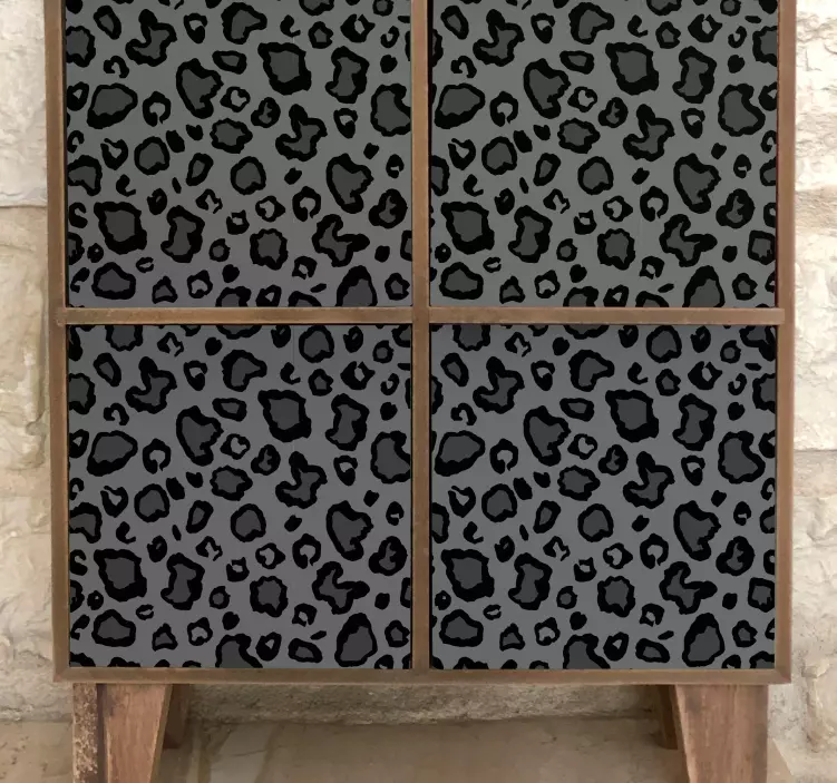 Sticker objet motif imprimé léopard - TenStickers