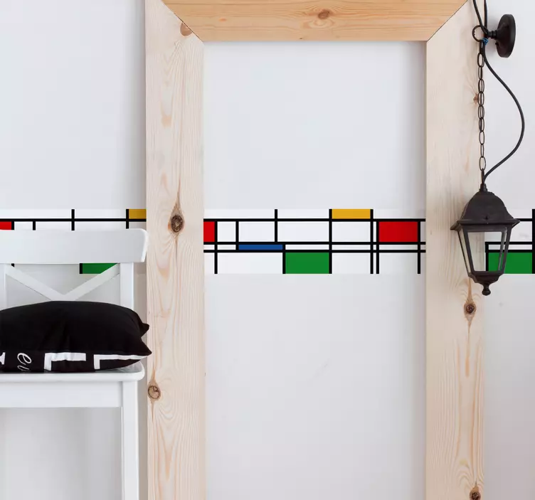 Sticker Original Couleurs Minimalistes - TenStickers