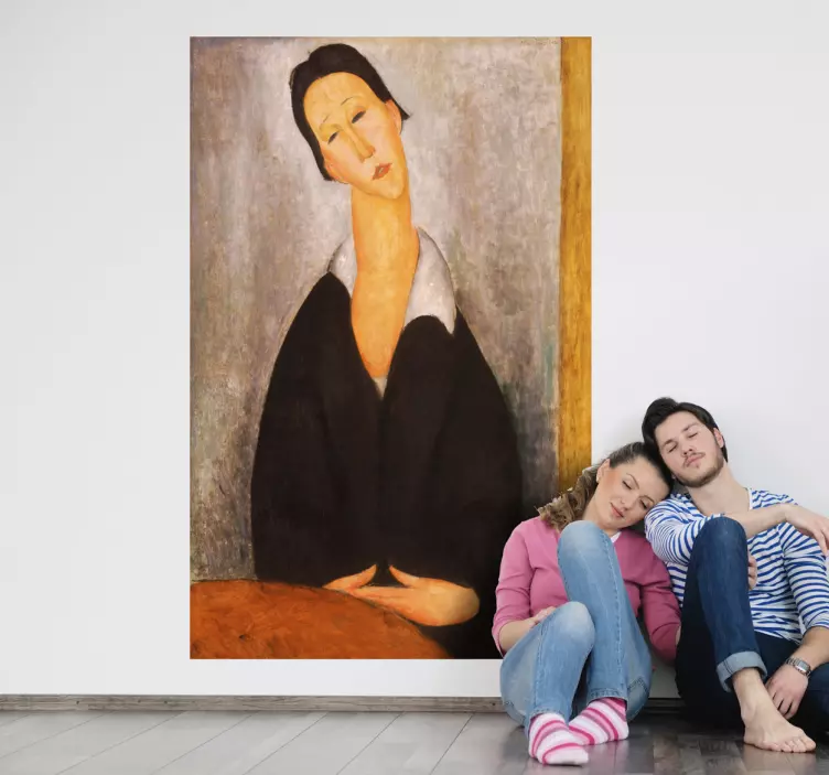 Sticker peinture Modigliani - TenStickers