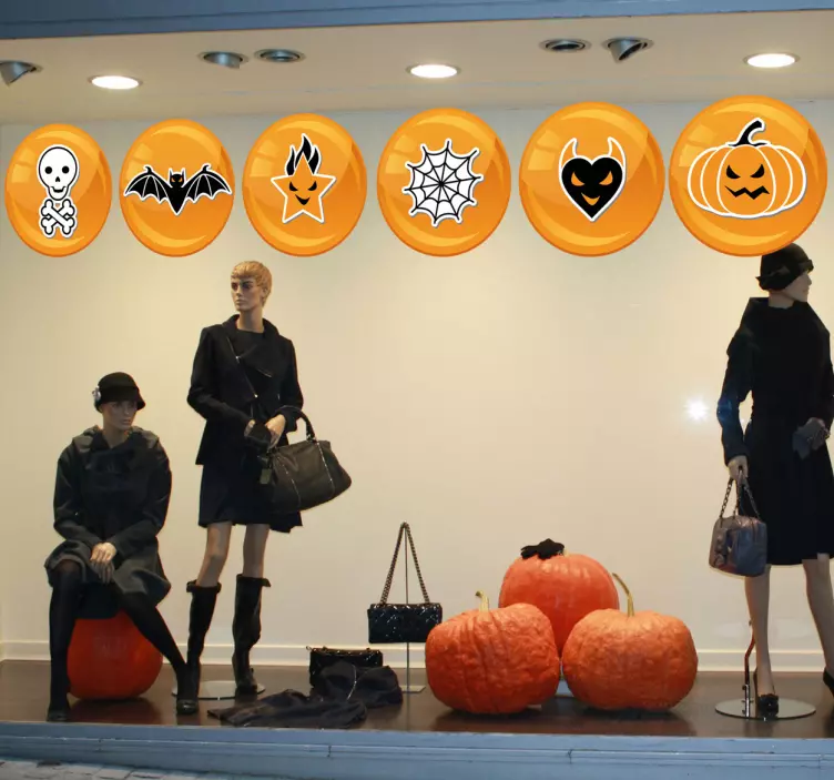 Sticker pictogrammes halloween - TenStickers