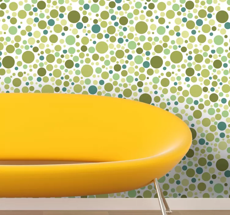 Sticker pois verts - TenStickers