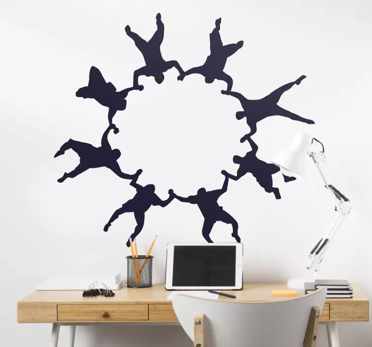 Sticker sky dive - TenStickers