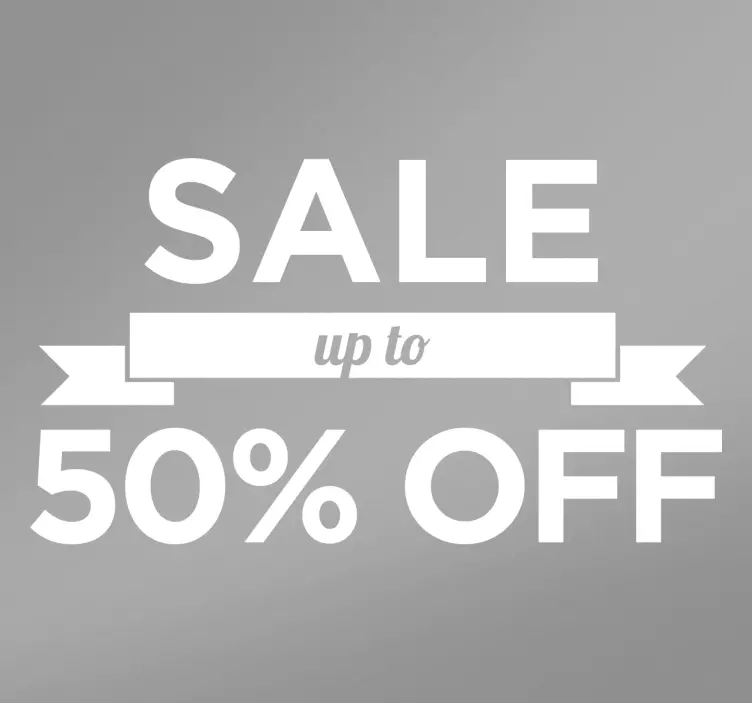 Sticker soldes étiquette autocollante personnalisée au royaume-un - TenStickers