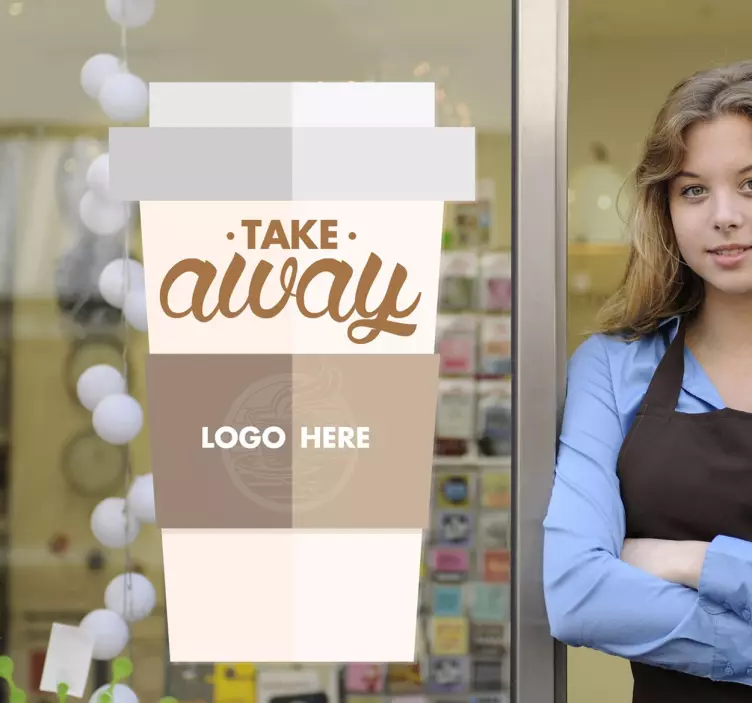 Sticker take away - TenStickers