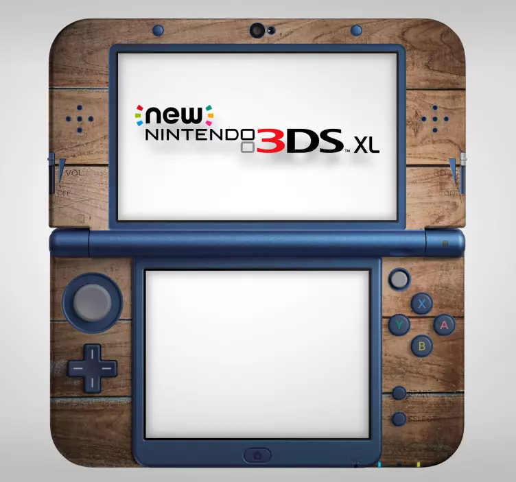 Sticker Texture Bois Nintendo - TenStickers