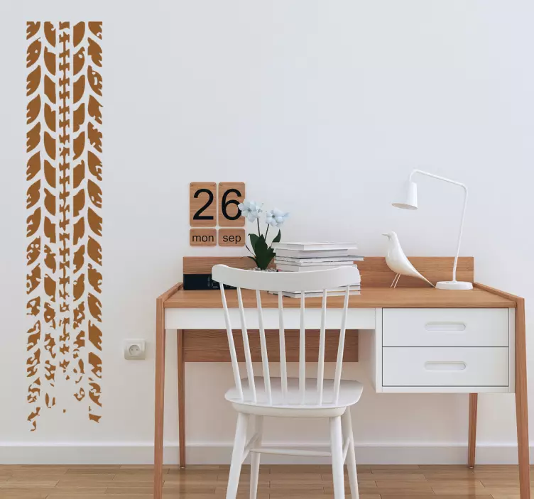 Sticker traces de pneu - TenStickers