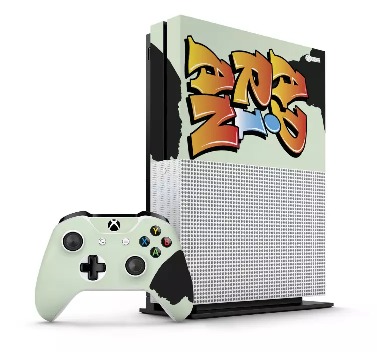 Sticker Xbox nom urbain personnalisé - TenStickers