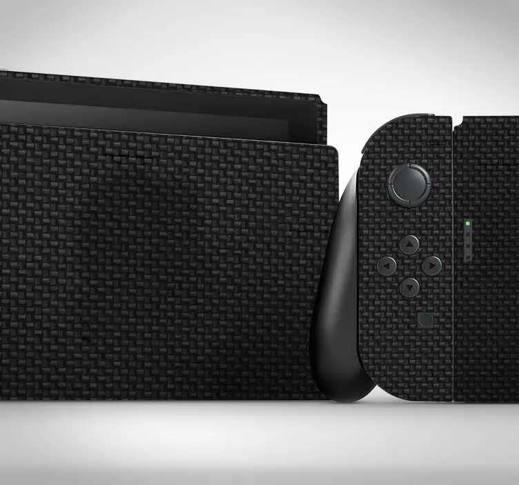 Texture de carbone (nintendo 3ds xl) peau de nintendo - TenStickers