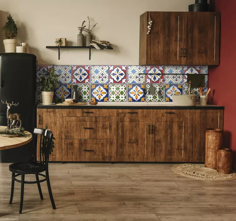 Autocollant de carreau portugais typique - TenStickers