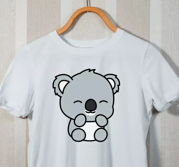 T-shirt personnalisé adorable ours koala - TenStickers