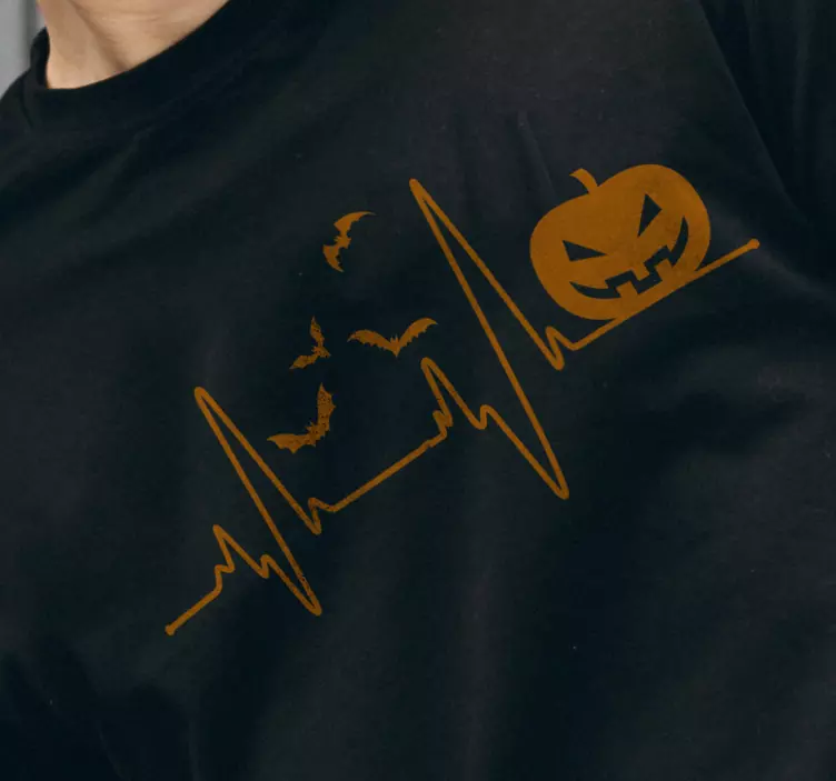 t shirt halloween Heureux - TenStickers