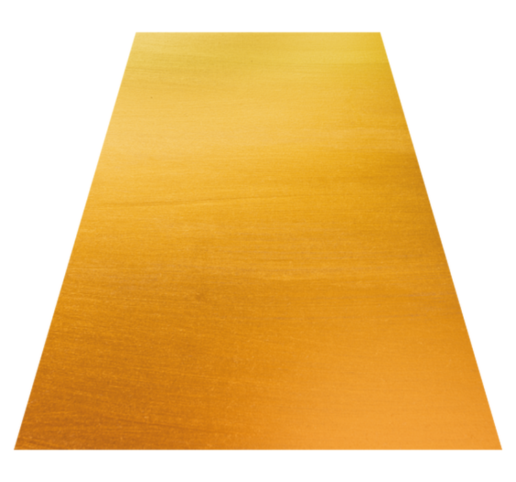 Tapis vinyle jaune effet ombré - TenStickers