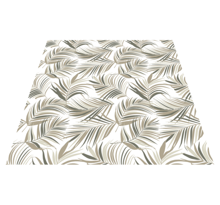 Tapis vinyle plantes nature luxuriante et mystérieuse - TenStickers