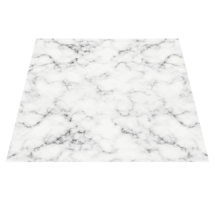 Tapis vinyle salle à manger marbre gris pour table - TenStickers