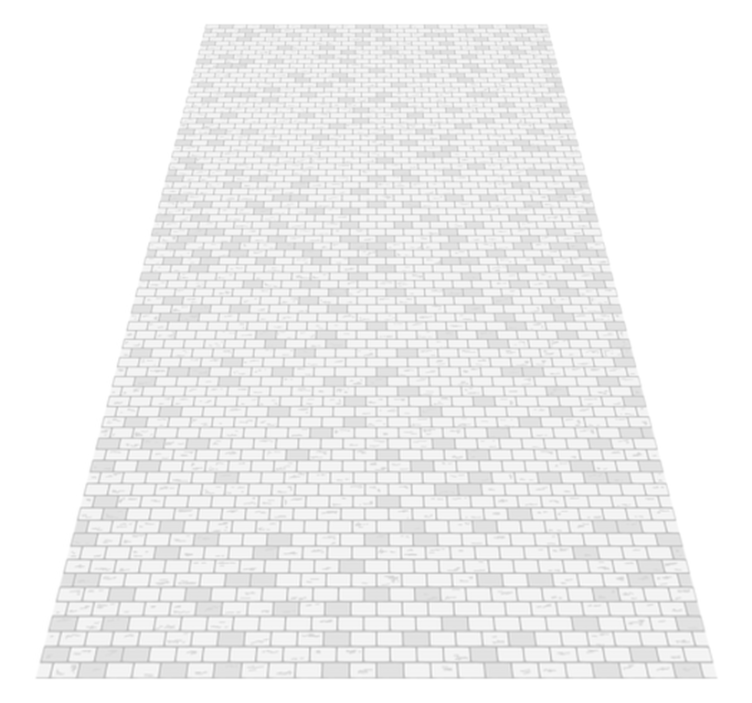 Tapis vinyle cuisine motif brique élégant - TenStickers