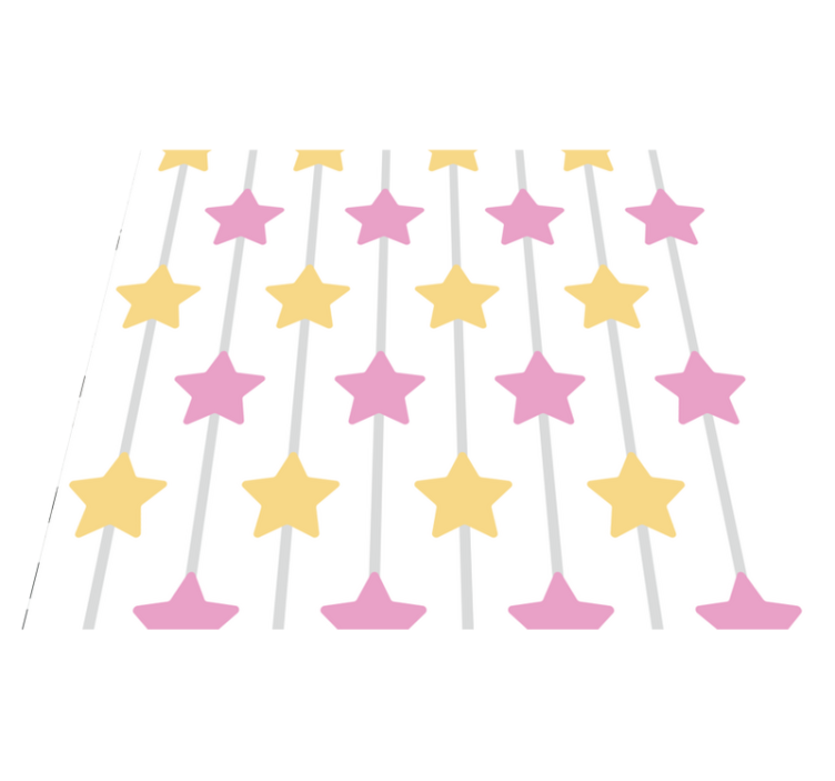 Tapis vinyle étoile douceur phénoménale - TenStickers