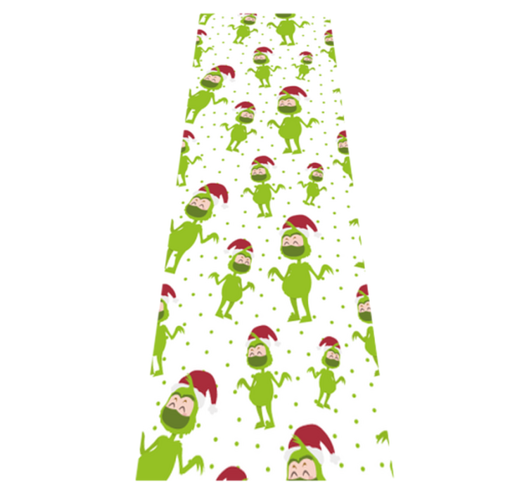 Tapis vinyle noël joyeux noël avec masque - TenStickers