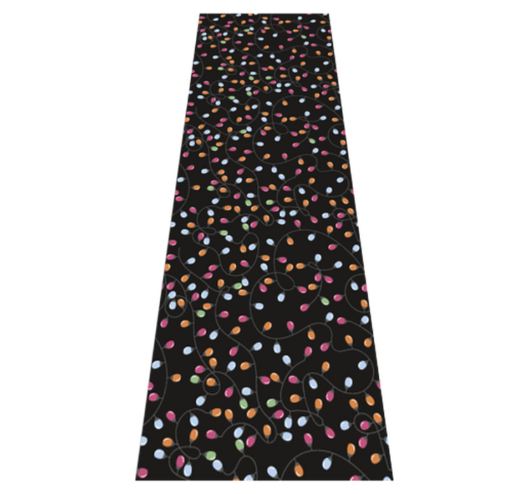 Tapis vinyle noël décorations de noël lumineuses - TenStickers