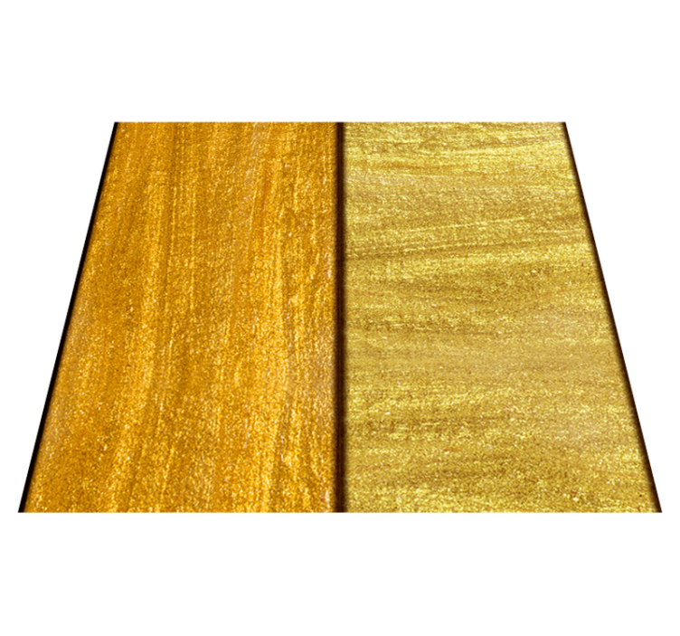 Tapis vinyle chambre surface texturée dorée - TenStickers