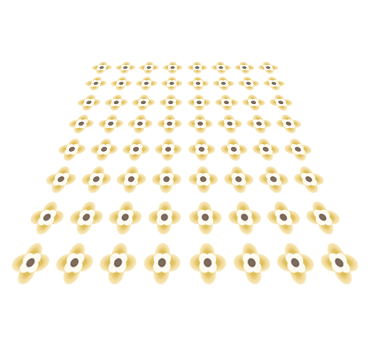 Tapis vinyle nature approche composition botanique - TenStickers