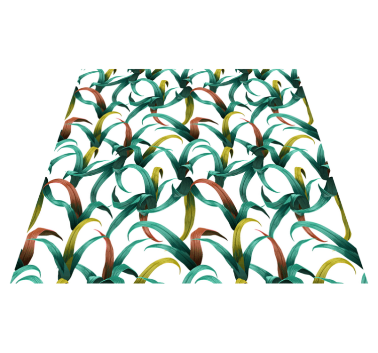 Tapis vinyle plantes design de belles plantes tropicales - TenStickers