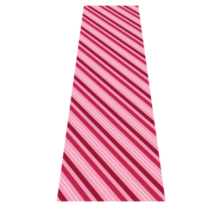 Tapis vinyle chambre motif diagonal - TenStickers